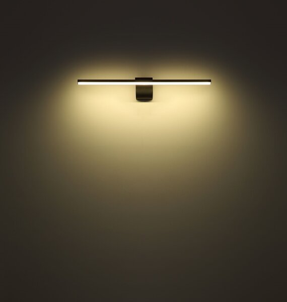 Globo 41925S - LED Kúpeľňové osvetlenie zrkadla PEPE LED/10W/230V IP44 čierna