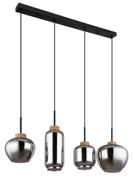 Globo 15549-4H - Luster na lanku MATT 4xE27/40W/230V