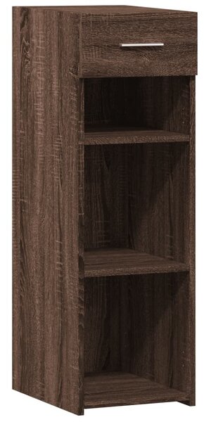 Komoda hnedý dub 30x42,5x93 cm kompozitné drevo