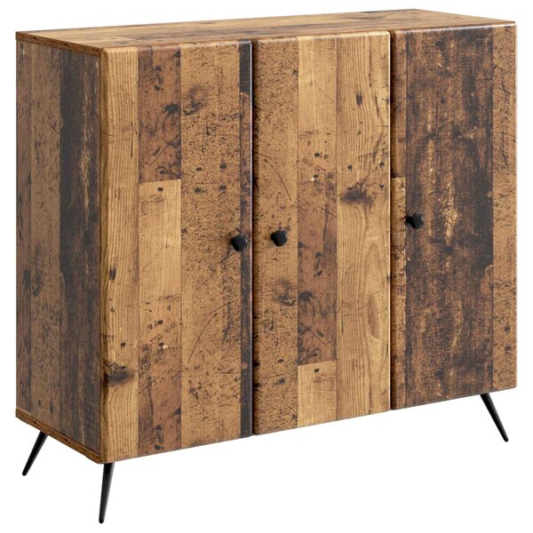 Servírovacia skriňa Staré drevo 89 x 34,5 x 80 cm