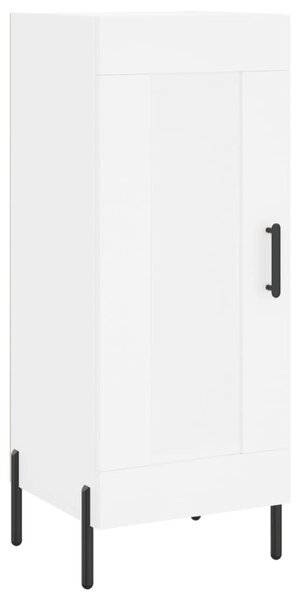 Komoda biela 34,5x34x90 cm spracované drevo