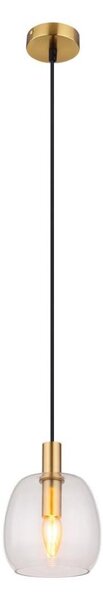 Globo 15789HM - Luster na lanku GARRI 1xE14/40W/230V pr. 16 cm mosadz