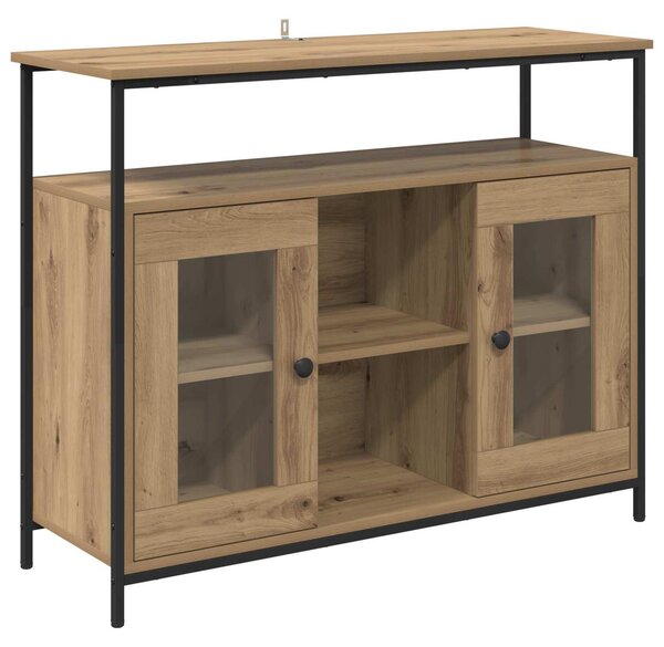 Servírovacia skriňa Remeselný dub 100 x 35 x 80 cm