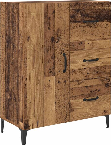 Servírovacia skriňa so zásuvkou Staré drevo 69,5 x 34 x 90 cm