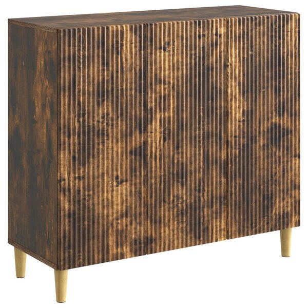 Servírovacia skriňa Dymový dub 89 x 34,5 x 80 cm