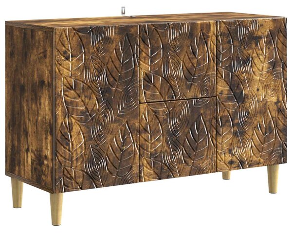 Servírovacia skriňa Dymový dub 89 x 34,5 x 60 cm