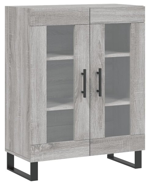 Komoda sivý dub sonoma 69,5x34x90 cm kompozitné drevo
