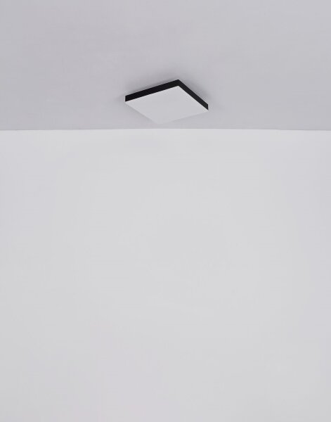 Globo 41594D1 - LED Stropné svietidlo DORO LED/18W/230V 30x30 cm čierna