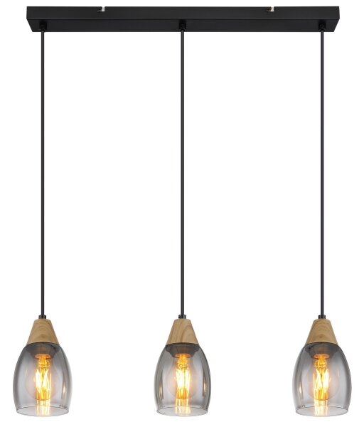 Globo 15706-3H - Luster na lanku REID 3xE27/15W/230V