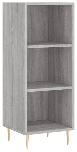 Komoda sivý dub sonoma 34,5x32,5x90 cm kompozitné drevo