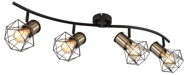 Globo 54017-4M - Bodové svietidlo PRISKA 4xE27/40W/230V