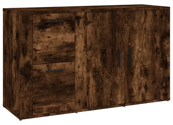 Komoda dymový dub 100x33x59,5 cm spracované drevo