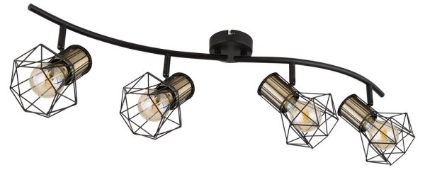 Globo 54017-4M - Bodové svietidlo PRISKA 4xE27/40W/230V