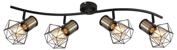 Globo 54017-4M - Bodové svietidlo PRISKA 4xE27/40W/230V