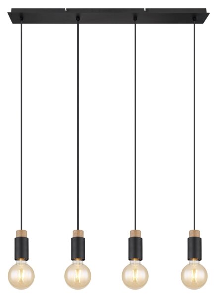 Globo 54045-4H - Luster na lanku MATTI 4xE27/40W/230V