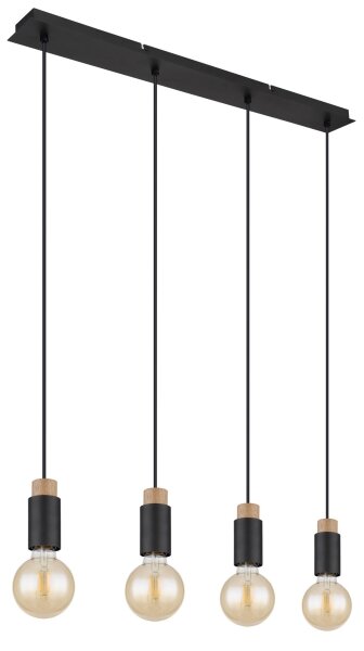 Globo 54045-4H - Luster na lanku MATTI 4xE27/40W/230V