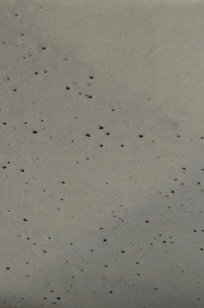 Okrasná miska CAVERO, sklolaminát, priemer 32 cm, sivá