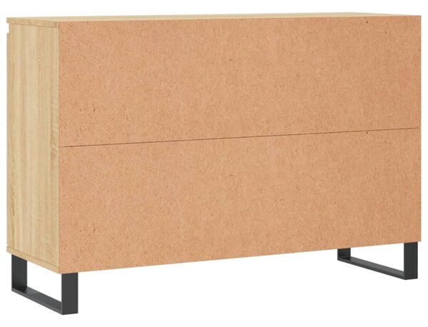 Komoda dub sonoma 101,5x35x70 cm kompozitné drevo