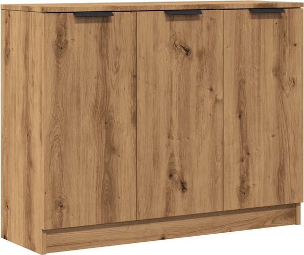 Komoda dub artisan 90,5x30x70 cm kompozitné drevo