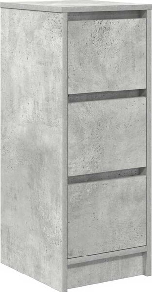 Komoda betónovo sivá 29,5x34x76 cm kompozitné drevo