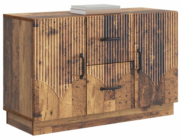 Servírovacia skriňa so zásuvkou Staré drevo 89 x 34,5 x 57 cm