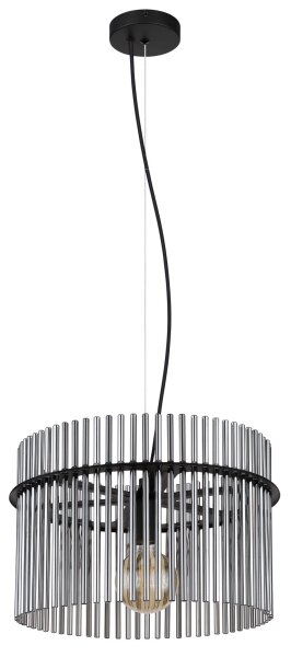 Globo 15698H - Luster na lanku GORLEY 1xE27/60W/230V pr. 40 cm čierna