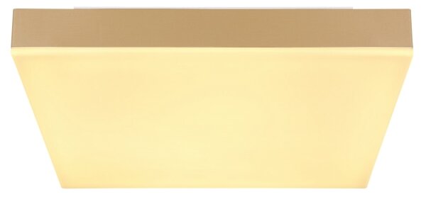 Globo 41594D1M - LED Stropné svietidlo DORO LED/18W/230V 30x30 cm zlatá