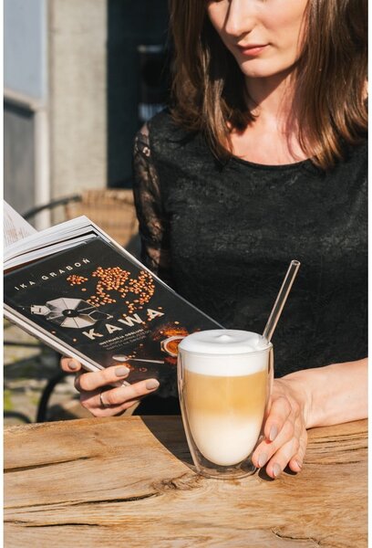Dvojstenné/na latte sklenené hrnčeky v súprave 6 ks 350 ml – Vialli Design