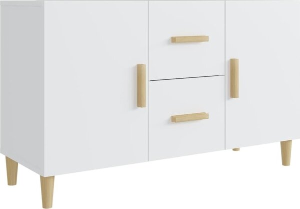 Komoda, biela 100x36x60 cm, kompozitné drevo