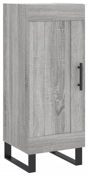 Komoda sivý dub sonoma 34,5x34x90 cm spracované drevo