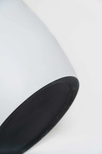 Vysoký kvetináč SOLERIO, sklolaminát, výška 120 cm, biely mat, outlet