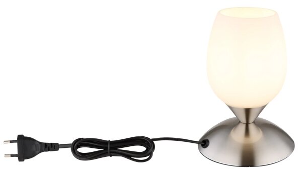 Globo 24007N - Stolná dotyková lampa KUWAITA 1xE14/25W/230V chróm