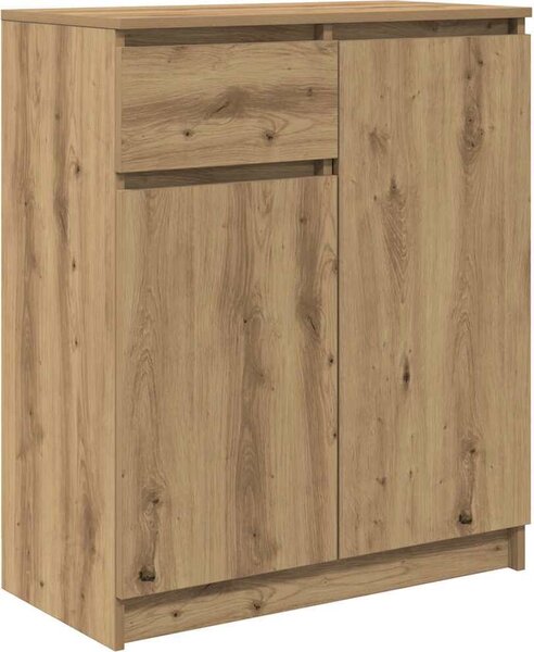 Komoda so zásuvkou, dub artisan 71x35x84 cm, kompozitné drevo