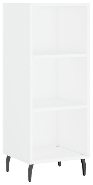 Komoda biela 34,5x32,5x90 cm kompozitné drevo