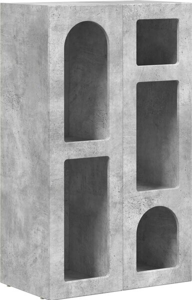 Servírovacia skriňa Betónová šedá 59 x 35 x 100,5 cm