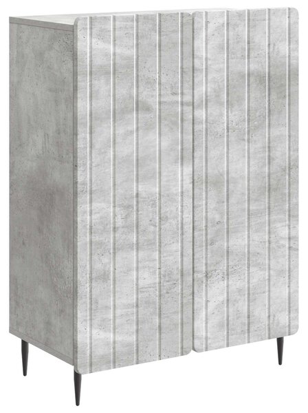 Servírovacia skriňa Betónovo sivá 66 x 34,5 x 92 cm