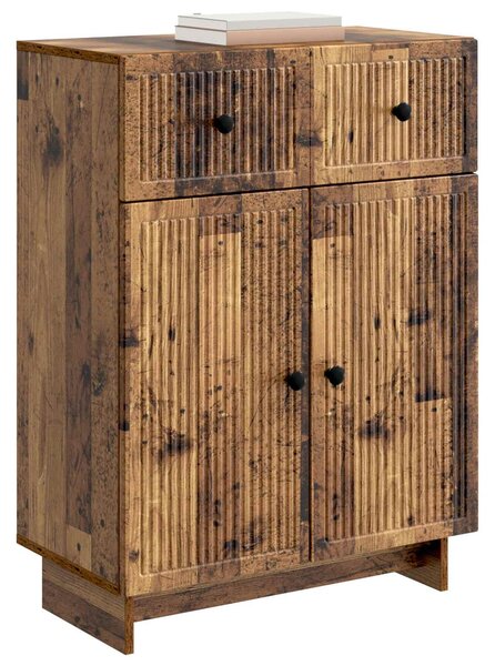Servírovacia skriňa so zásuvkou Staré drevo 66 x 34,5 x 90 cm