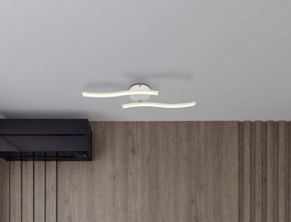 Globo 67178W - LED Prisadený luster TYLER LED/12W/230V biela