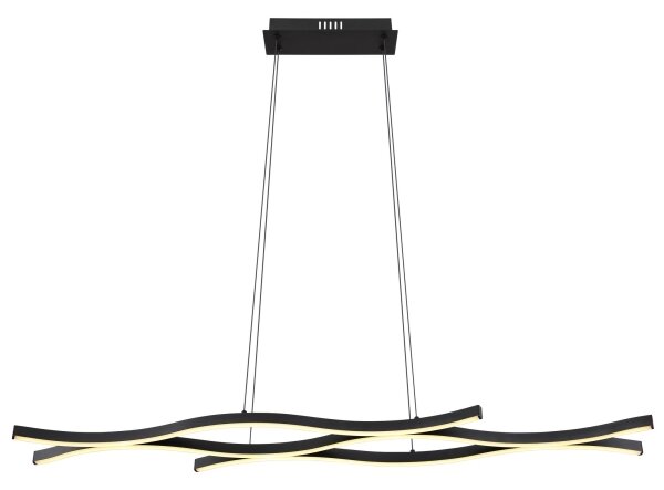 Globo 67206H - LED Luster na lanku GERONIMO LED/35W/230V čierna