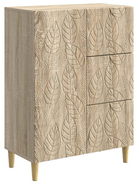 Servírovacia skriňa Dub sonoma 66 x 34,5 x 90 cm