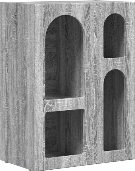 Servírovacia skriňa Sivý Sonoma 59 x 35 x 80.5 cm