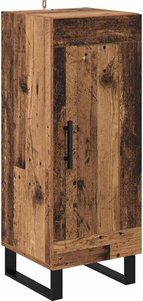 Servírovacia skriňa Staré drevo 34,5 x 34 x 90 cm