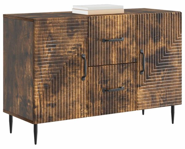 Servírovacia skriňa so zásuvkou Dymový dub 89 x 34,5 x 60 cm
