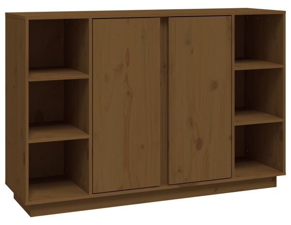 Komoda medovohnedá 120x35x80 cm borovicový masív