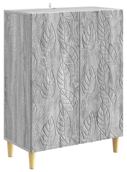 Servírovacia skriňa Sivý Sonoma 66 x 34,5 x 90 cm