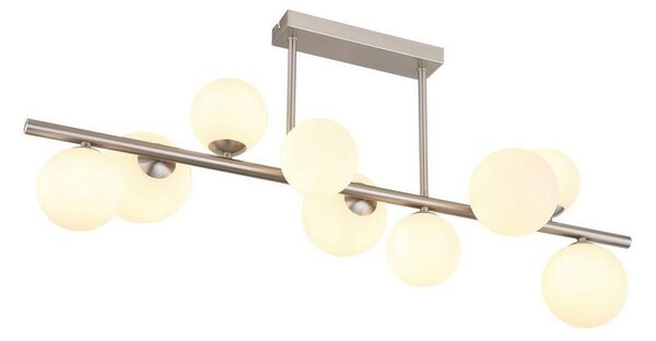 Globo 56140-9D - LED Luster na tyči RIHA 9xG9/3W/230V chróm