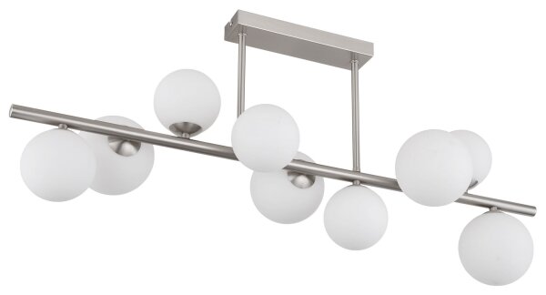 Globo 56140-9D - LED Luster na tyči RIHA 9xG9/3W/230V chróm
