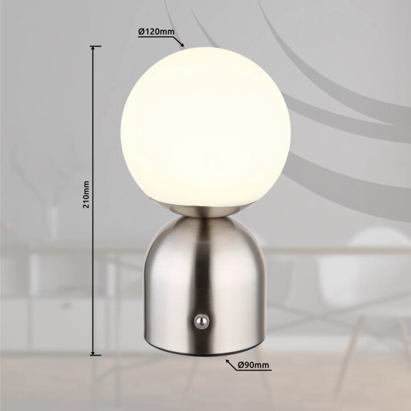Globo 21006N - LED Stmievateľná dotyková stolná lampa JULSY LED/2,5W/3,7V