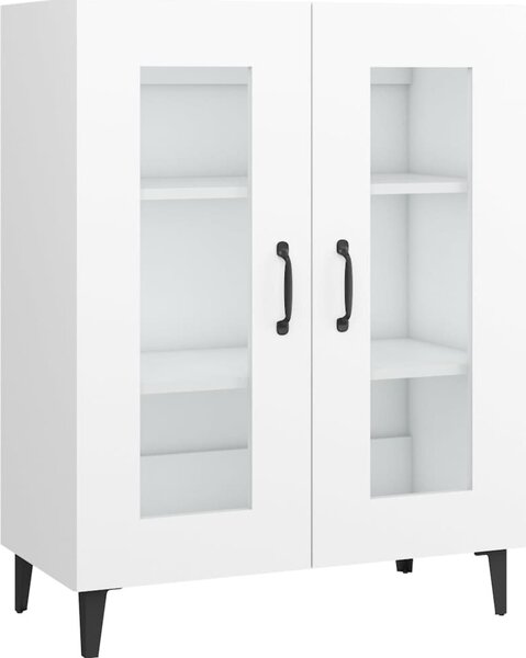 Komoda biela 69,5x34x90 cm kompozitné drevo