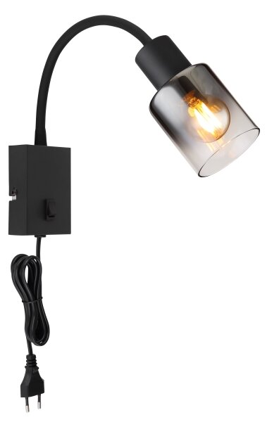 Globo 54308W - Nástenná lampa HUBERTUS 1xE14/40W/230V